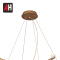 Art Decoration Magnolia Living Room Ceiling Copper Chandelier Lamp